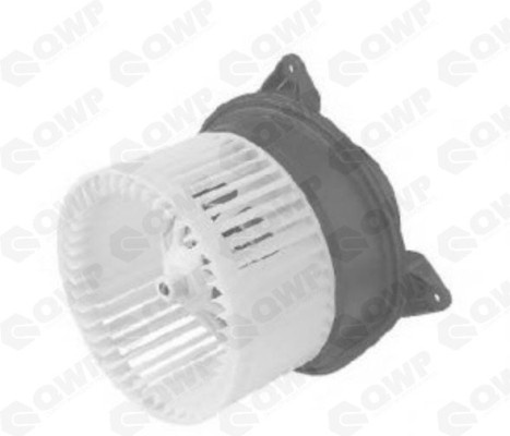 Ventilator, habitaclu MERCEDES E-CLASS (W211) (2002 - 2009) QWP WVE114 piesa NOUA