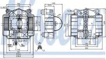 Ventilator, habitaclu MERCEDES S-CLASS Cupe (C216)...