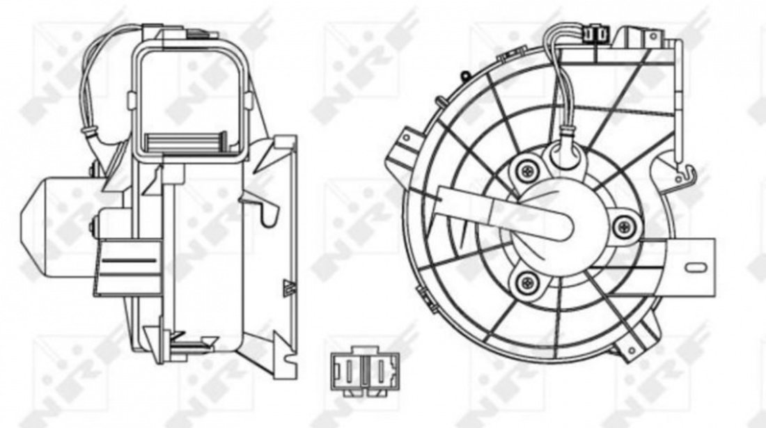 Ventilator, habitaclu Opel CORSA C (F08, F68) 2000-2009 #3 1845202