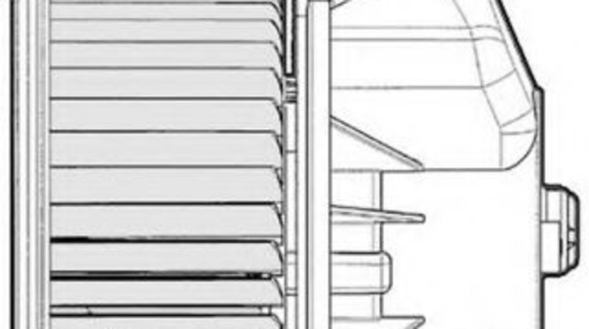 Ventilator, habitaclu OPEL CORSA D (2006 - 2016) DENSO DEA20012 piesa NOUA