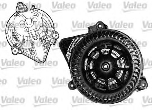 Ventilator, habitaclu PEUGEOT PARTNER combispace (5F) (1996 - 2012) VALEO 698045 piesa NOUA