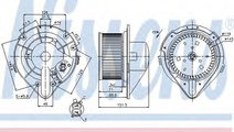 Ventilator, habitaclu SEAT TOLEDO I (1L) (1991 - 1...