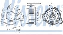 Ventilator, habitaclu VOLVO V70 I (LV) (1996 - 200...