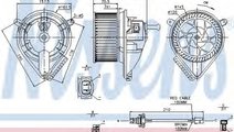 Ventilator, habitaclu VW LT II caroserie (2DA, 2DD...
