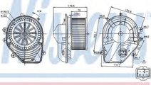 Ventilator, habitaclu VW PASSAT Variant (3B6) (200...