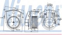 Ventilator, habitaclu VW VENTO (1H2) (1991 - 1998)...