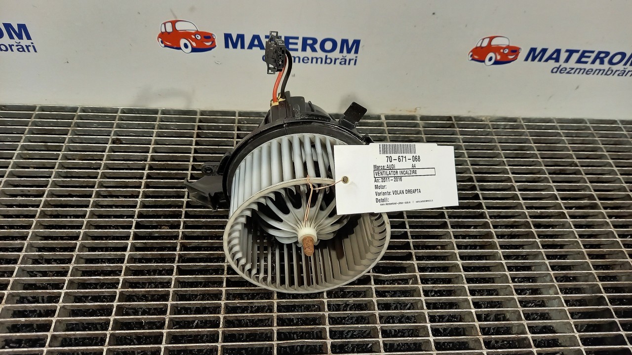 VENTILATOR INCALZIRE AUDI A4 - - (2012 2015)