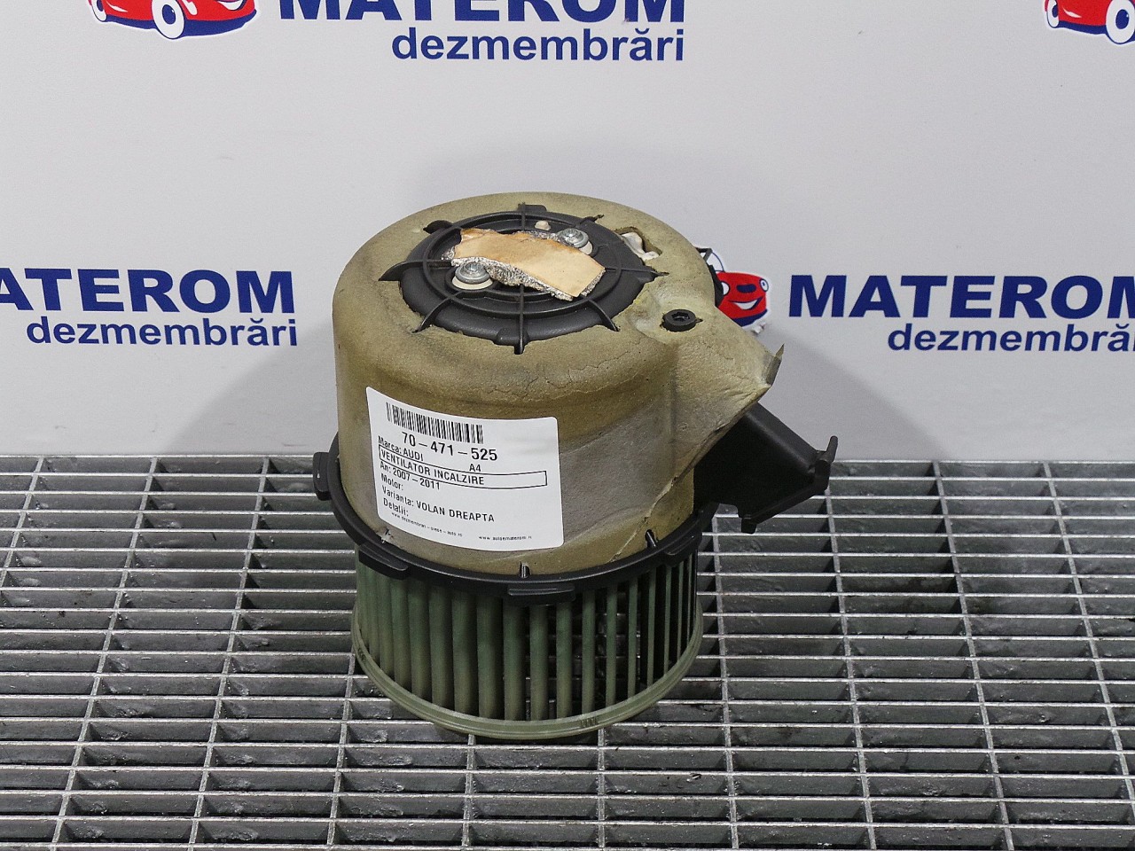 VENTILATOR INCALZIRE AUDI A4 A4 - - (2007 2011)