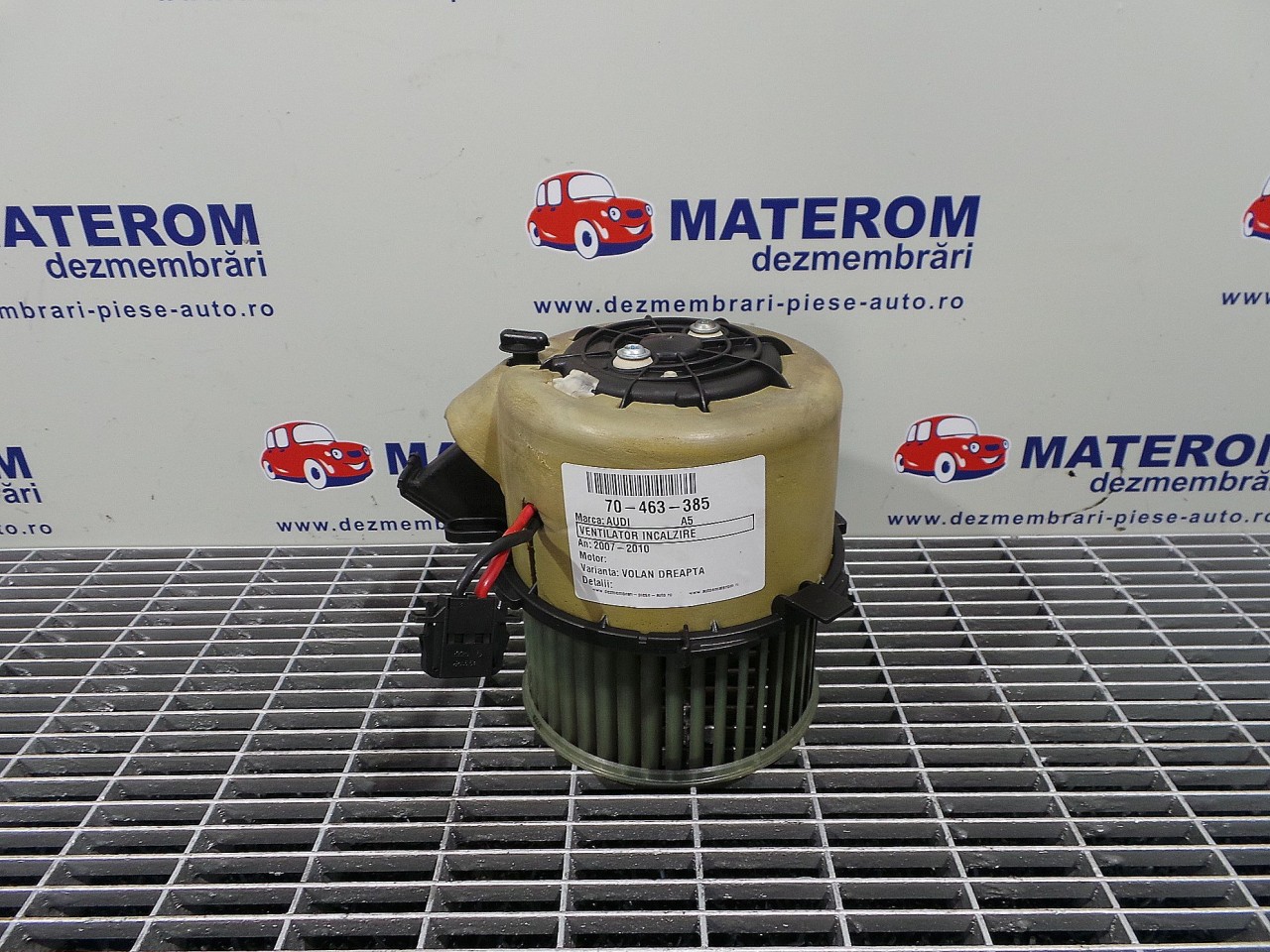 VENTILATOR INCALZIRE AUDI A5 A5 - - (2007 2011)