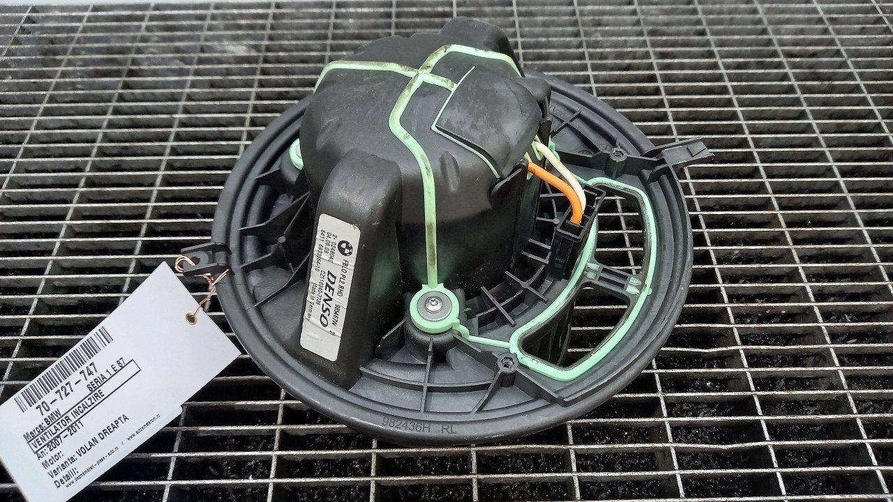 VENTILATOR INCALZIRE BMW SERIA 1 E 87 SERIA 1 E 87 - - (2007 2011)