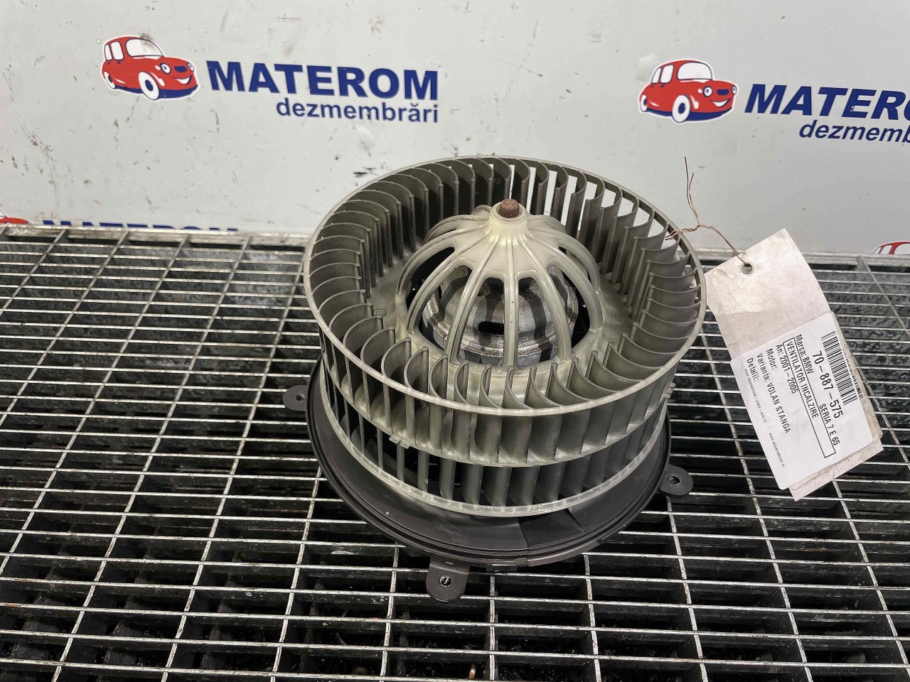 VENTILATOR INCALZIRE BMW SERIA 7 E 65 - - (2001 2005)