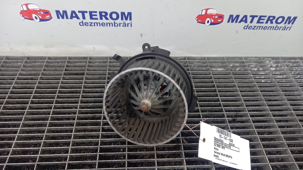 VENTILATOR INCALZIRE DACIA DUSTER - - (2010 2013)