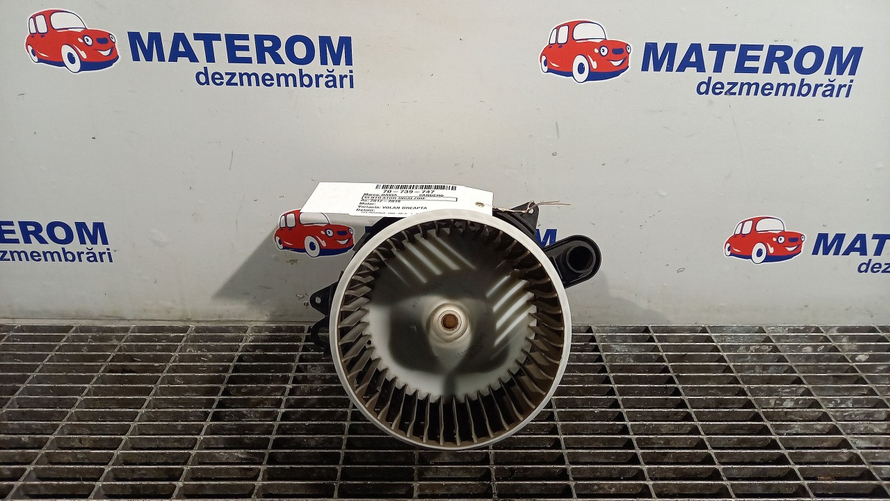 VENTILATOR INCALZIRE DACIA SANDERO SANDERO - - (2012 2019)