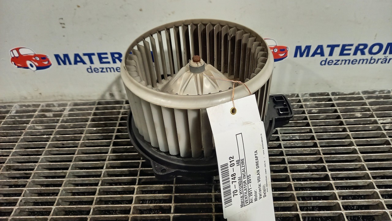 VENTILATOR INCALZIRE HYUNDAI I40 - - (2011 2015)