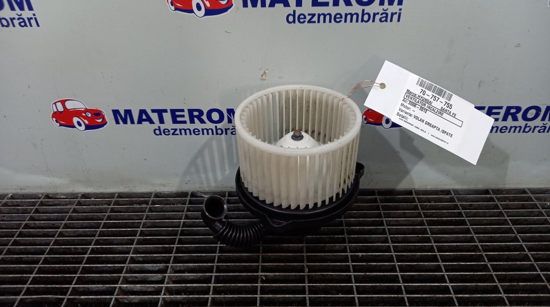 VENTILATOR INCALZIRE HYUNDAI SANTA FE SANTA FE - - (2006 2012)