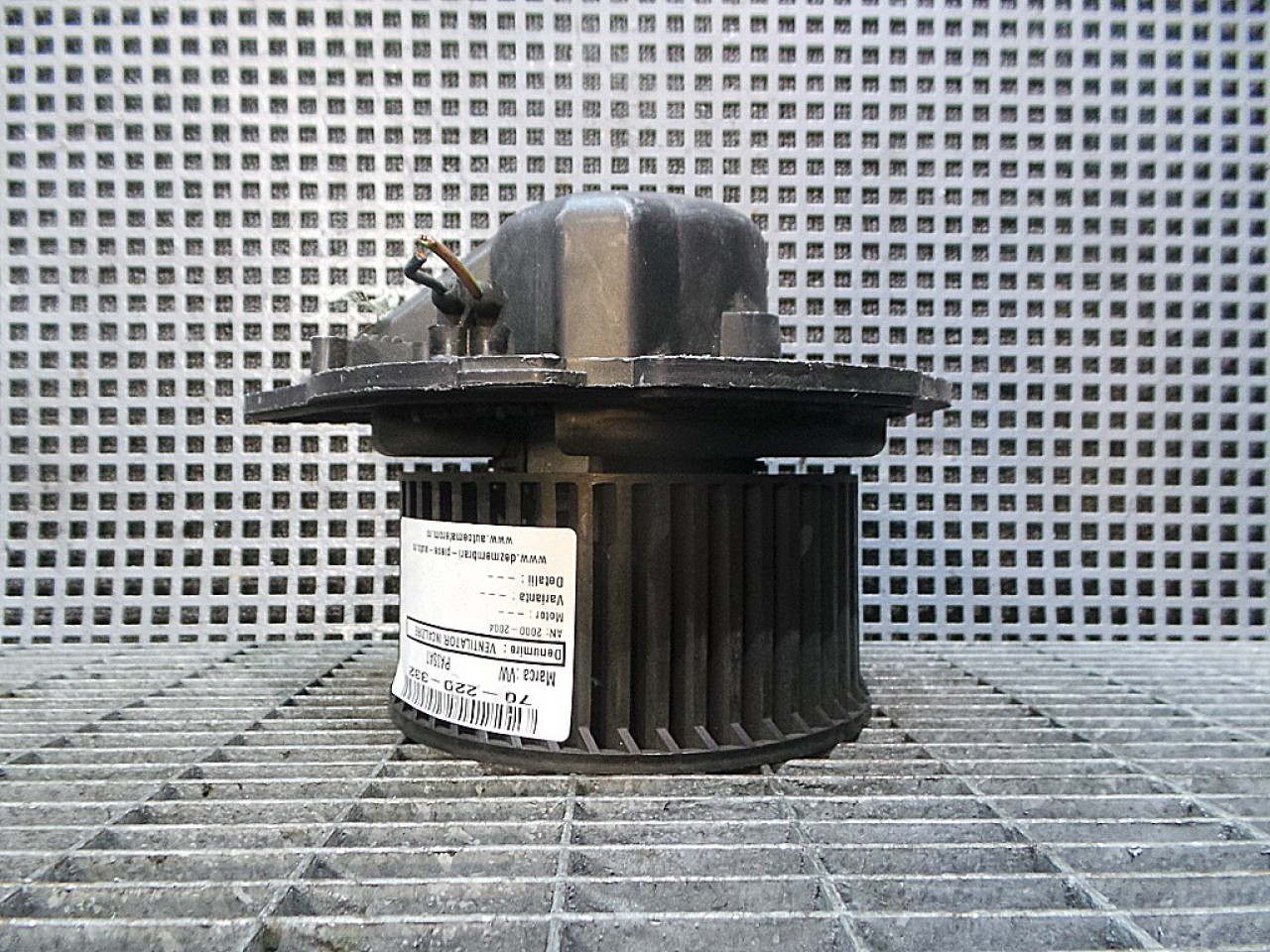 VENTILATOR INCALZIRE VW PASSAT - - (2000 2004)