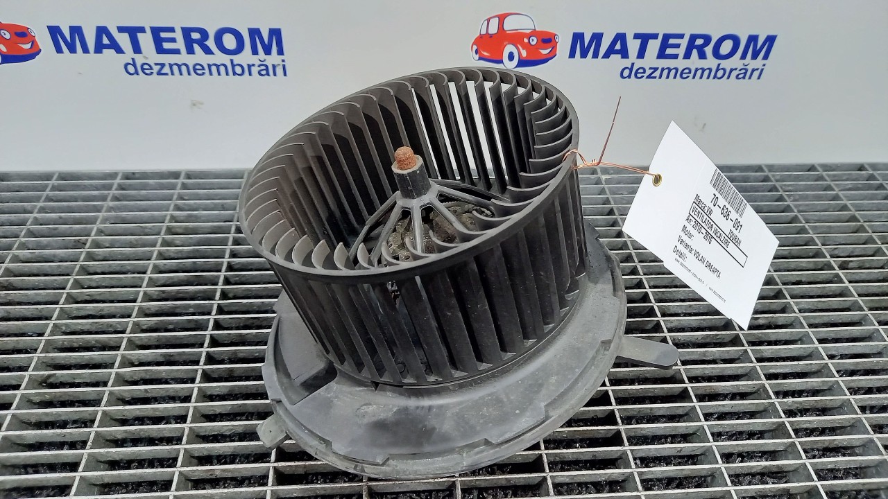 VENTILATOR INCALZIRE VW TOURAN TOURAN - - (2010 2015)