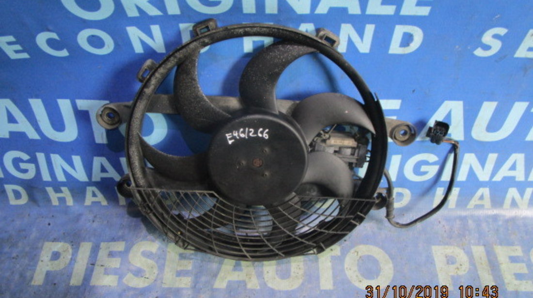 Ventilator racire AC BMW E46 330xd 3.0d M57; 1710896.38A (suport fisurat)