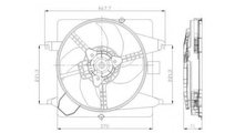 Ventilator racire Ford KA (RB_) 1996-2008 #2 10286...