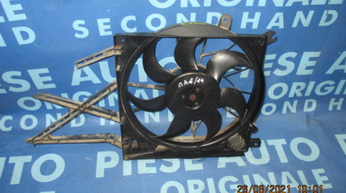 Ventilator racire motor Opel Astra G 1.8i 16v; 90572751 (carcasa fisurata)