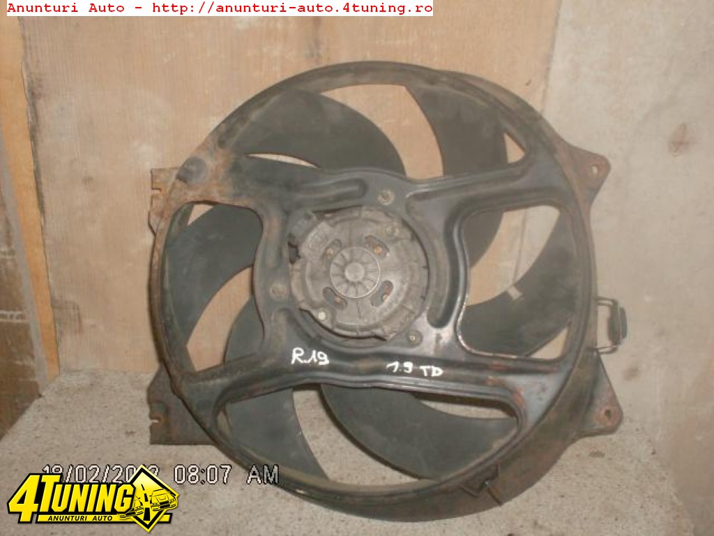 Ventilator racire motor Renault 19 Chamade