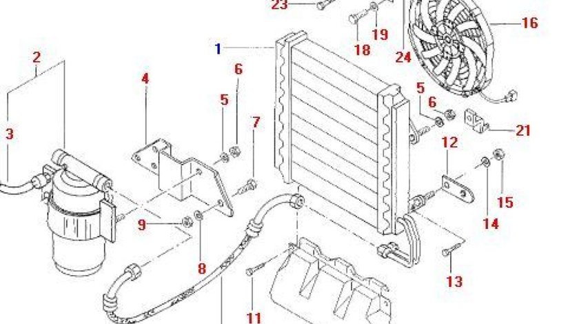 Ventilator racire radiator clima Nissan Cabstar E (poz.16) NISSAN OE 92120D6200