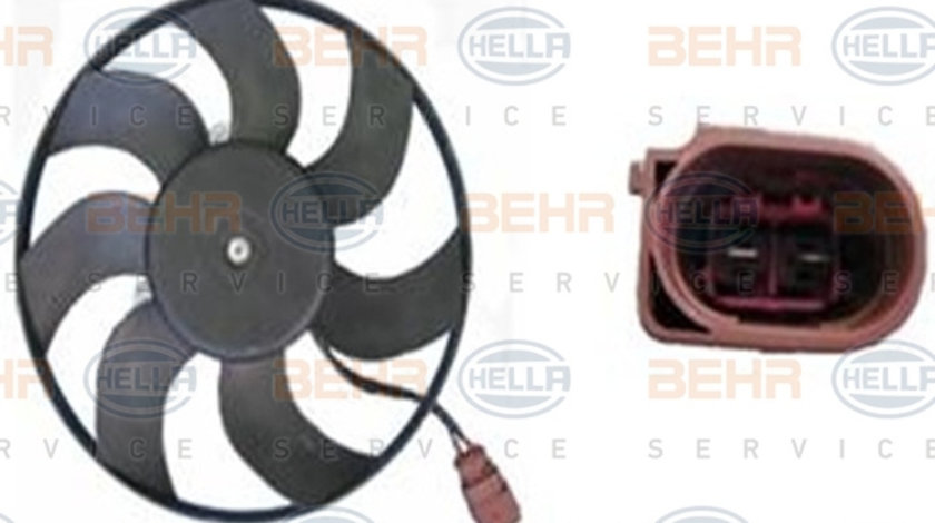 Ventilator, radiator (8EW351040064 HELLA) AUDI,SEAT,SKODA,VW