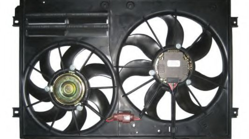 Ventilator, radiator AUDI A3 (8P1) (2003 - 2012) NRF 47400 piesa NOUA
