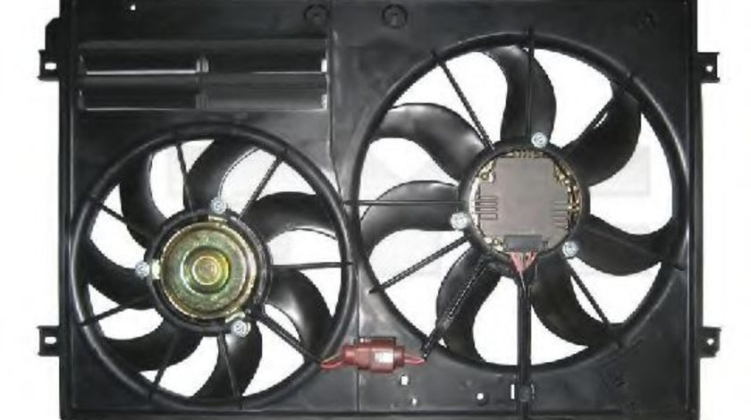 Ventilator, radiator AUDI A3 (8P1) (2003 - 2012) TYC 837-0028 piesa NOUA