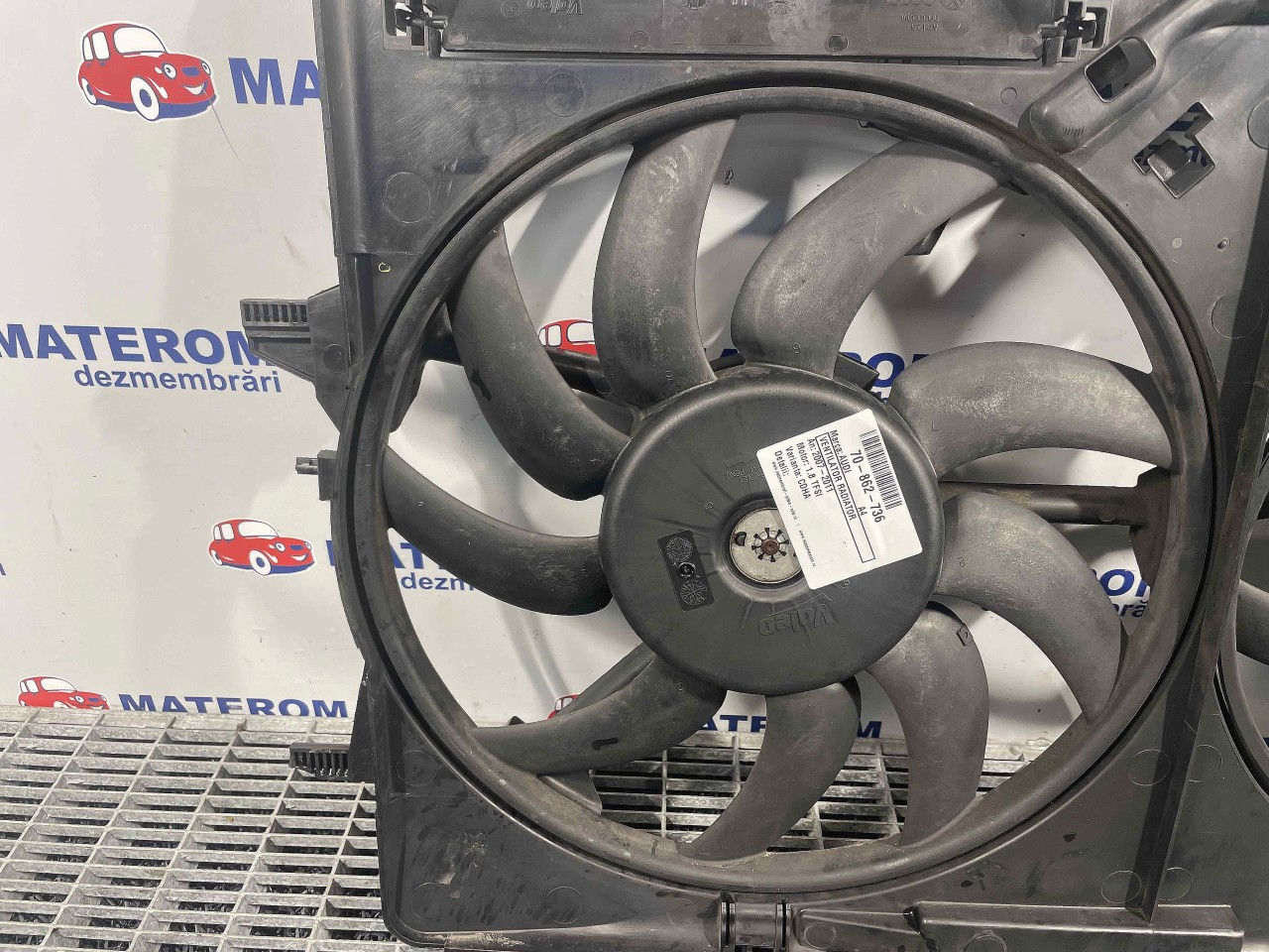 VENTILATOR RADIATOR AUDI A4 1.8 TFSI - (2007 2011)
