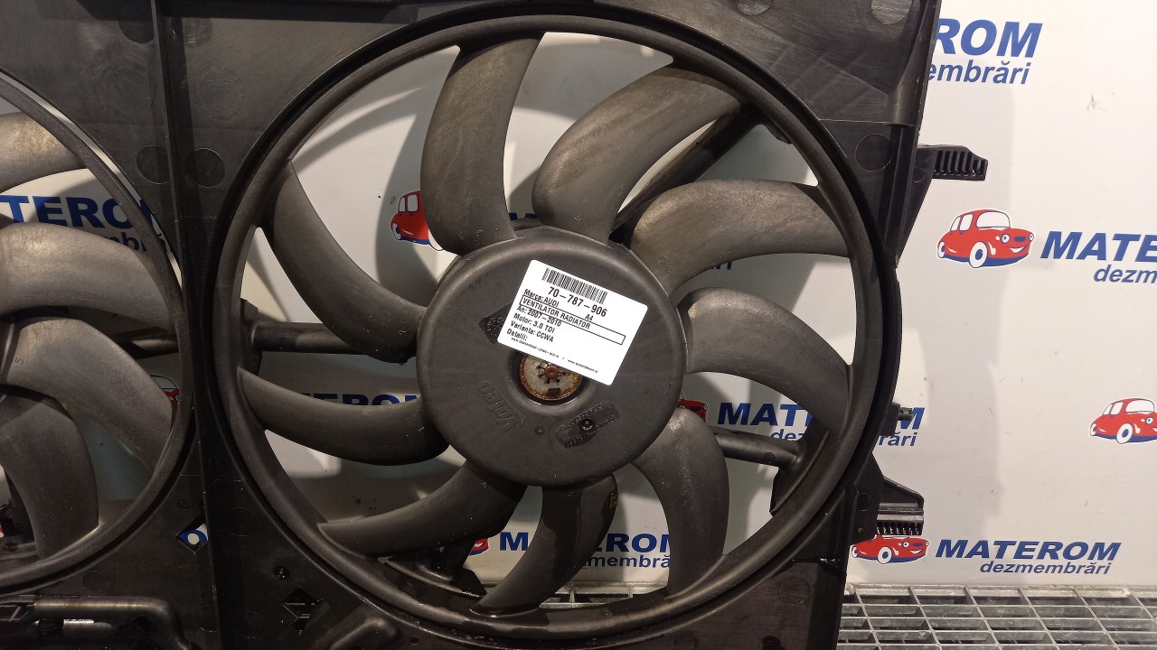VENTILATOR RADIATOR AUDI A4 3.0 TDI - (2007 2010)