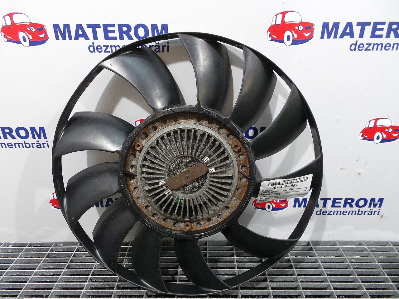 VENTILATOR RADIATOR AUDI A4 A4 2.5 TDI - (2001 2004)
