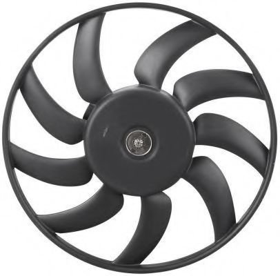 Ventilator, radiator AUDI A4 Allroad (8KH, B8) (2009 - 2016) NRF 47424 piesa NOUA