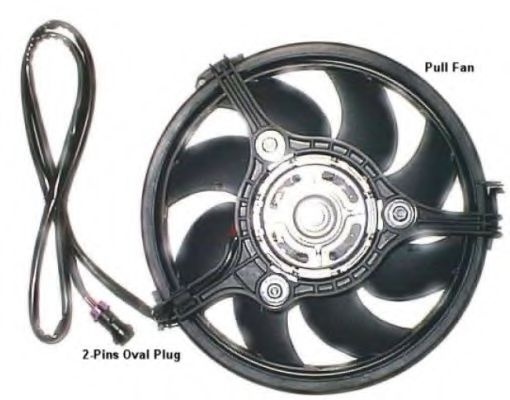 Ventilator, radiator AUDI A4 Avant (8D5, B5) (1994 - 2001) NRF 47384 piesa NOUA