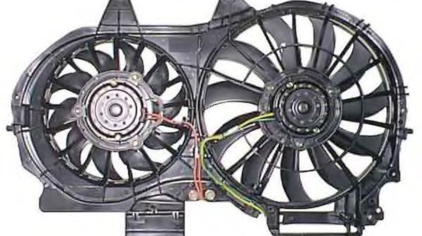Ventilator, radiator AUDI A4 Avant (8E5, B6) (2001 - 2004) NRF 47205 piesa NOUA