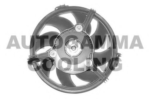 Ventilator, radiator AUDI A6 (4B2, C5) (1997 - 2005) AUTOGAMMA GA201663 piesa NOUA