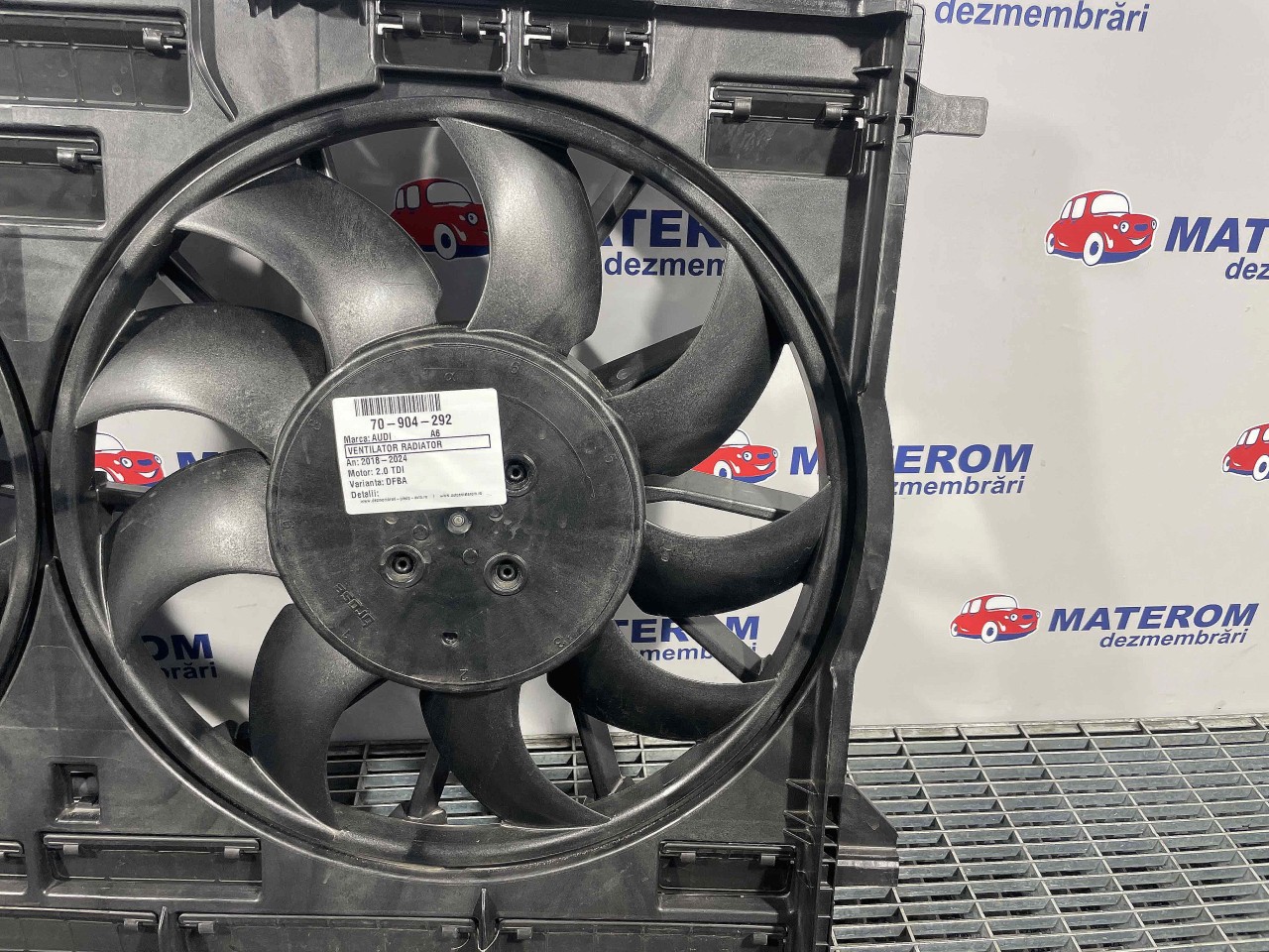 VENTILATOR RADIATOR AUDI A6 A6 2.0 TDI - (2018 2024)