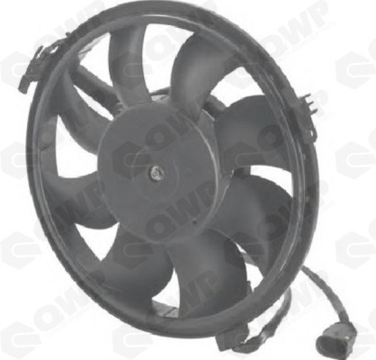 Ventilator, radiator AUDI A8 (4D2, 4D8) (1994 - 2002) QWP WEV103 piesa NOUA