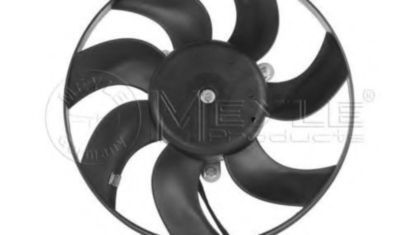 Ventilator, radiator AUDI TT Roadster (8J9) (2007 - 2014) MEYLE 100 236 0050 piesa NOUA