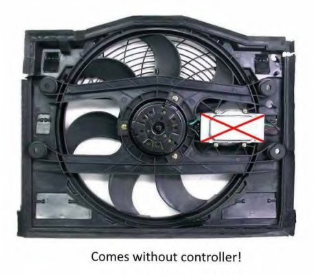 Ventilator, radiator BMW Seria 3 (E46) (1998 - 2005) NRF 47027 piesa NOUA