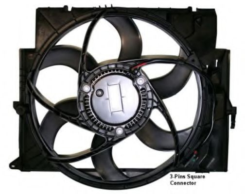 Ventilator, radiator BMW Seria 3 (E90) (2005 - 2011) NRF 47210 piesa NOUA