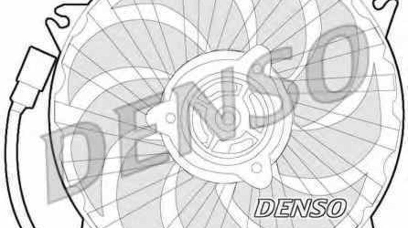Ventilator radiator CITROËN C5 I DC DENSO DER07007