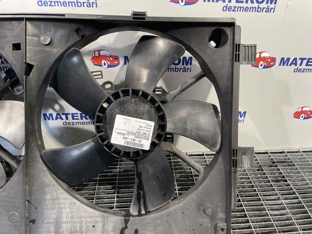 VENTILATOR RADIATOR CITROEN C-CROSSER 2.2 HDI - (2007 2012)