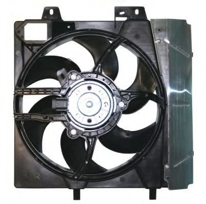 Ventilator, radiator CITROEN C-ELYSEE (2012 - 2016) NRF 47336 piesa NOUA