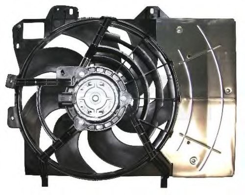Ventilator, radiator CITROEN C2 (JM) (2003 - 2016) TYC 805-0011 piesa NOUA