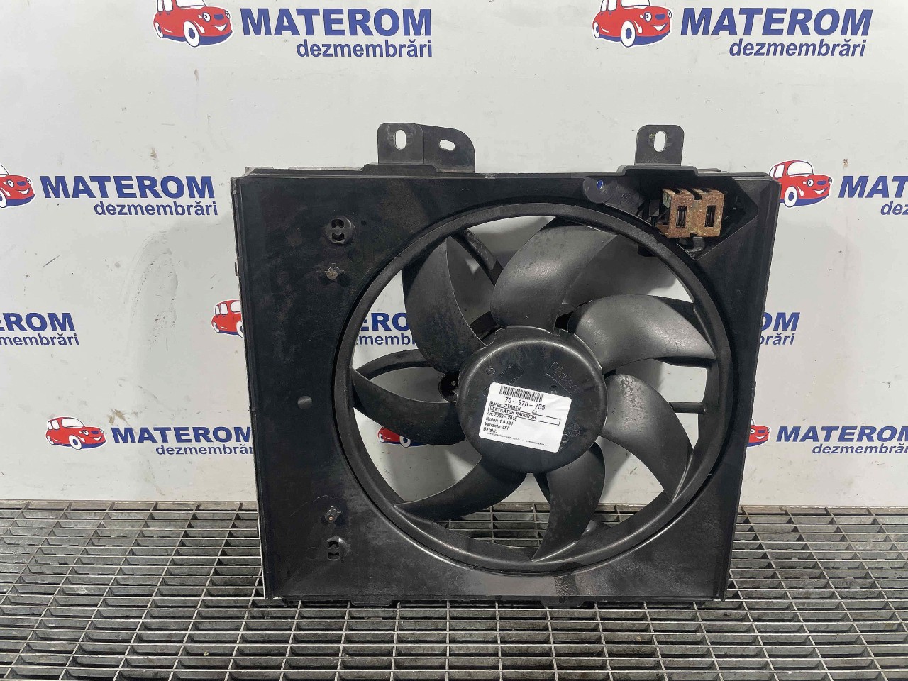 VENTILATOR RADIATOR CITROEN C3 1.4 VTI - (2009 2016)
