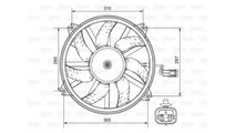 Ventilator, radiator Citroen C8 (EA_, EB_) 2002-20...