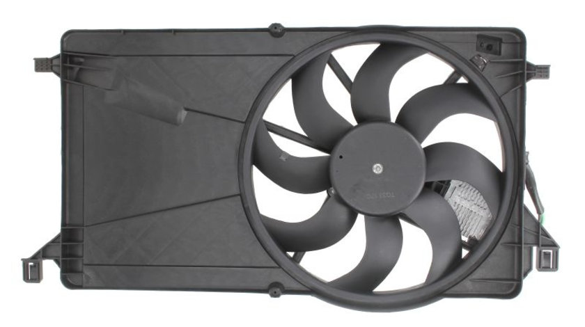 Ventilator radiator (cu carcasa) FORD C-MAX, FOCUS C-MAX, FOCUS II; MAZDA 3 1.4-2.0 d intre 2003-2012