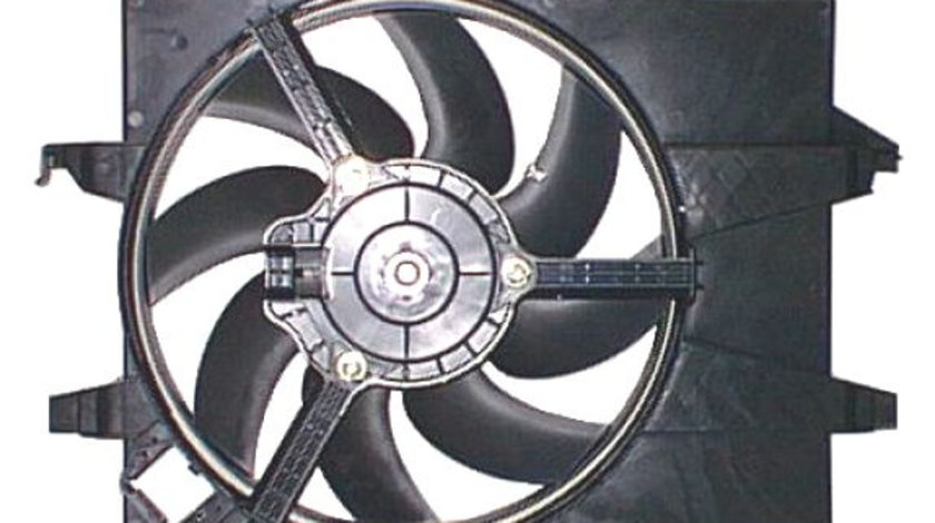 Ventilator radiator (cu carcasa) FORD FIESTA V, FUSION 1.25-2.0 intre 2001-2012