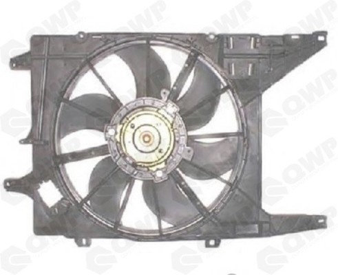 Ventilator, radiator DACIA LOGAN EXPRESS (FS) (2009 - 2016) QWP WEV120 piesa NOUA